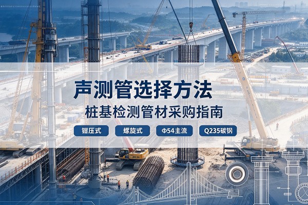 普陀声测管选型标准