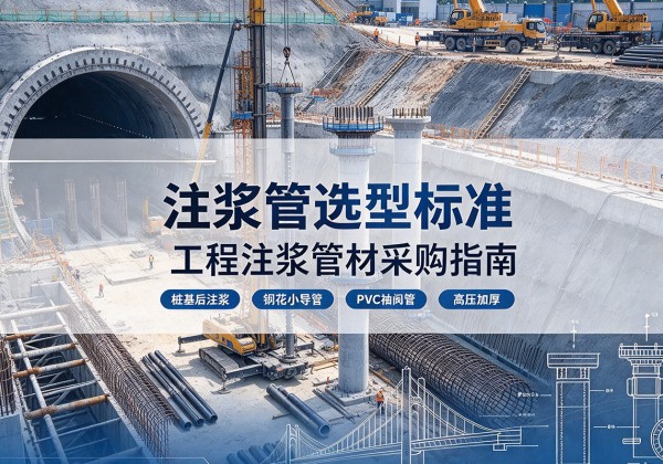 普陀注浆管选型标准